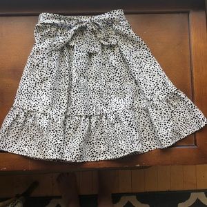 xs spotted skirt